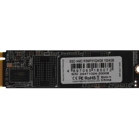 Накопитель SSD AMD 1Tb (R3MP31024G8)
Накопитель SSD AMD 1Tb (R3MP31024G8)
