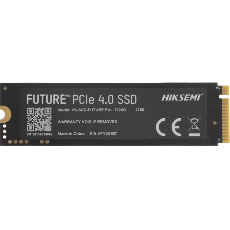 Накопитель SSD Hikvision 1Tb (HS-SSD-FUTURE PRO 1024G)
Накопитель SSD Hikvision 1Tb (HS-SSD-FUTURE PRO 1024G)