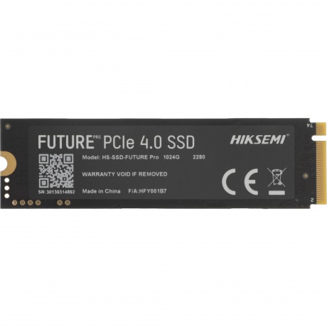 Накопитель SSD Hikvision 1Tb (HS-SSD-FUTURE PRO 1024G)
Накопитель SSD Hikvision 1Tb (HS-SSD-FUTURE PRO 1024G)