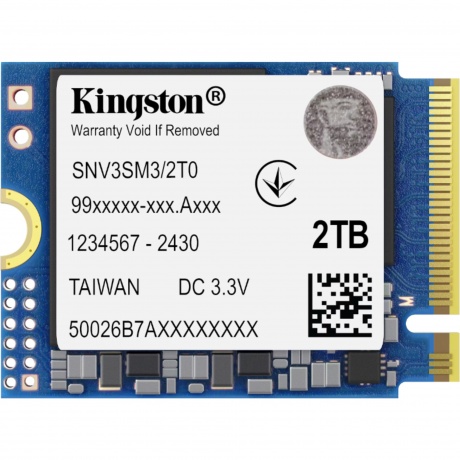 Накопитель SSD Kingston 2000Gb (SNV3SM3/2T0)
Накопитель SSD Kingston 2000Gb (SNV3SM3/2T0)