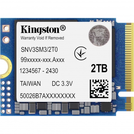 Накопитель SSD Kingston 2000Gb (SNV3SM3/2T0)
Накопитель SSD Kingston 2000Gb (SNV3SM3/2T0)