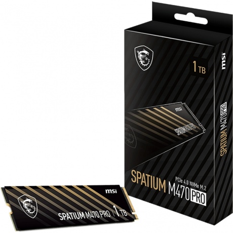Накопитель SSD MSI M.2 2280 1TB SPATIUM M470 PRO (S78-440L0J0-P83)
Накопитель SSD MSI M.2 2280 1TB SPATIUM M470 PRO (S78-440L0J0-P83)
