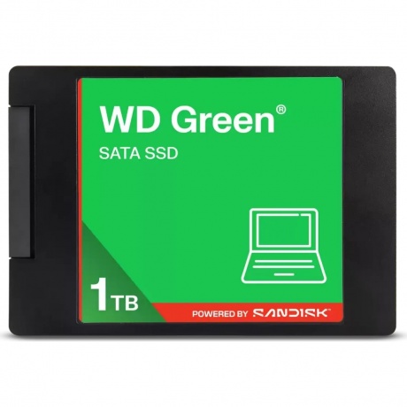 Накопитель SSD Western Digital Green 1Tb (WDS100T5G0A)
Накопитель SSD Western Digital Green 1Tb (WDS100T5G0A)