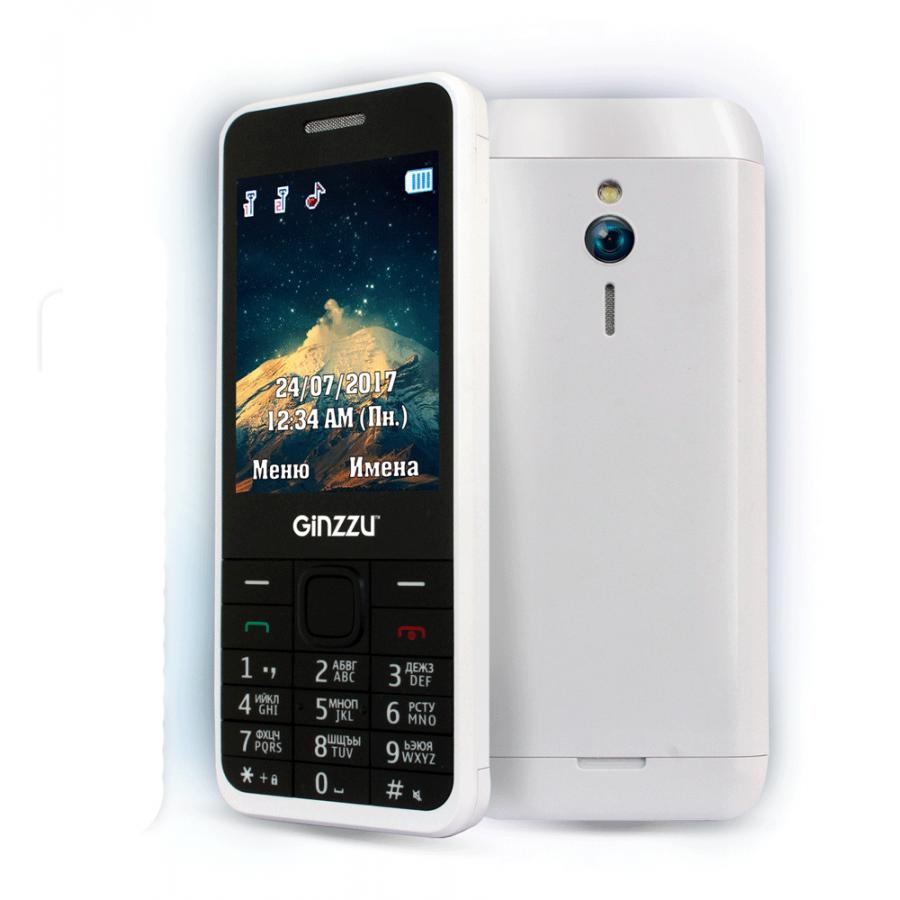 Мобильный телефон Ginzzu M108D white, Белый
Мобильный телефон Ginzzu M108D white, Белый