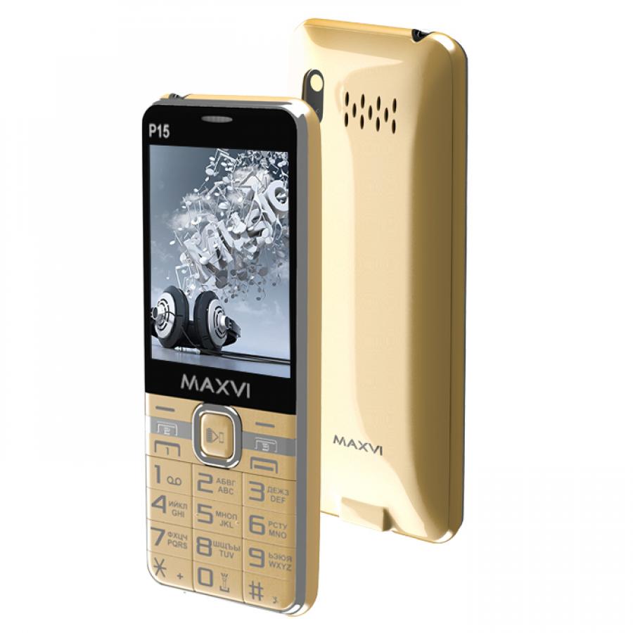 Мобильный телефон Maxvi P15 Gold, Золото
Мобильный телефон Maxvi P15 Gold, Золото