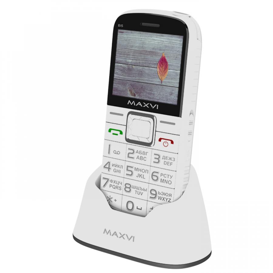 Мобильный телефон Maxvi B5 White, Белый
Мобильный телефон Maxvi B5 White, Белый