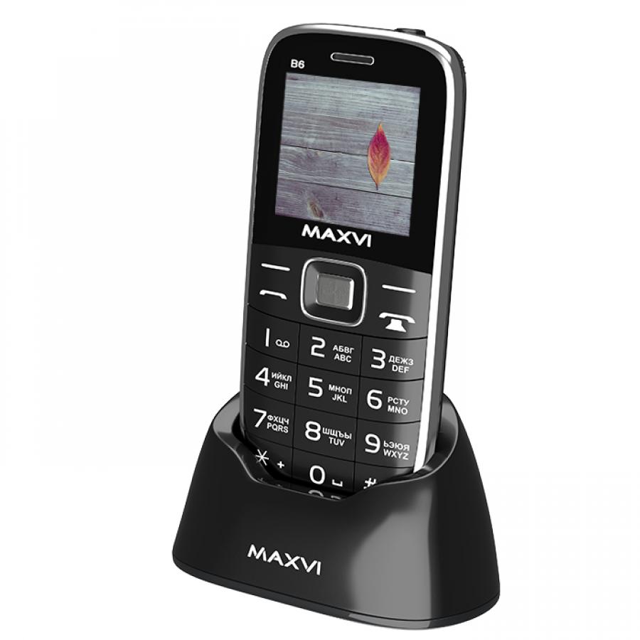 Мобильный телефон Maxvi B6 Black, Черный
Мобильный телефон Maxvi B6 Black, Черный