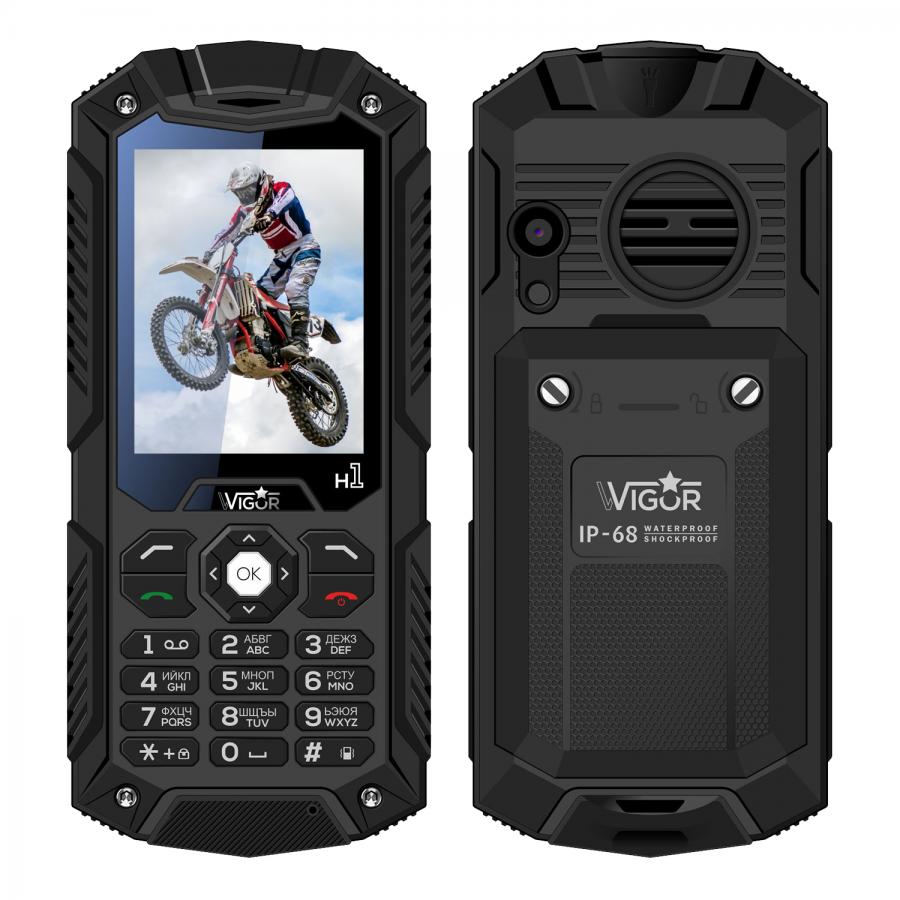 Мобильный телефон Wigor H1 Black, Черный
Мобильный телефон Wigor H1 Black, Черный