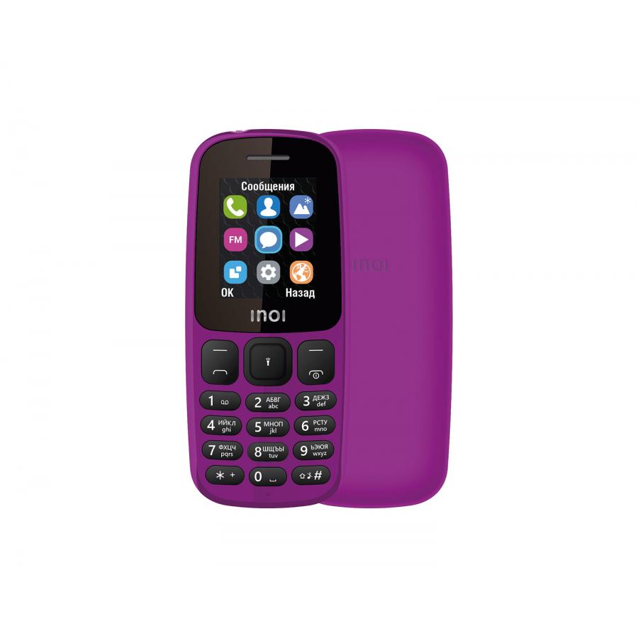 Мобильный телефон INOI 101 Violet, Фиолетовый
Мобильный телефон INOI 101 Violet, Фиолетовый