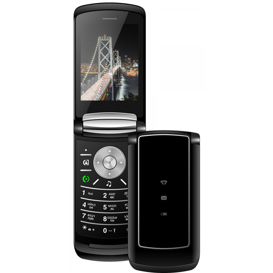 Мобильный телефон Vertex S108 Black, Черный 
Мобильный телефон Vertex S108 Black, Черный