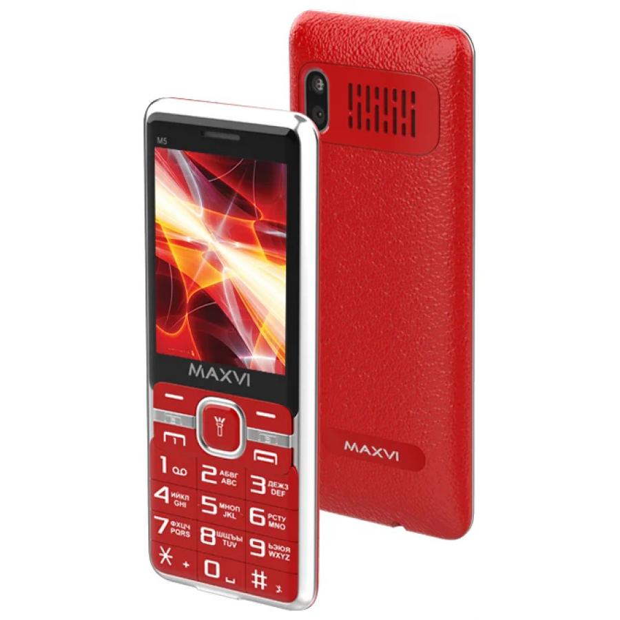 Мобильный телефон Maxvi M5 Red, Красный
Мобильный телефон Maxvi M5 Red, Красный