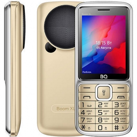 Мобильный телефон BQ 2810 Boom XL Gold, Золотой
Мобильный телефон BQ 2810 Boom XL Gold, Золотой