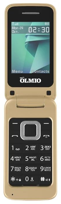 Мобильный телефон Olmio F18 золотой, Золото 
Мобильный телефон Olmio F18 золотой, Золото