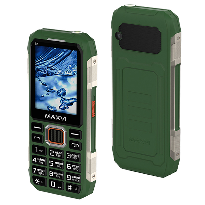 Мобильный телефон Maxvi T2 Green, Зеленый
Мобильный телефон Maxvi T2 Green, Зеленый