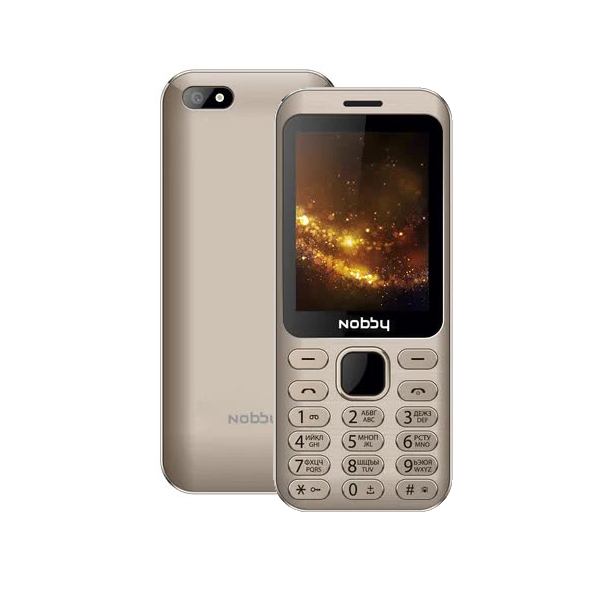 Мобильный телефон Nobby 320 Gold, Золото
Мобильный телефон Nobby 320 Gold, Золото
