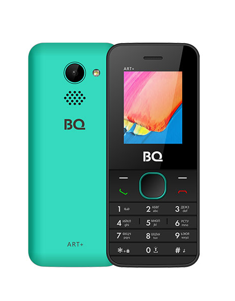 Мобильный телефон BQ 1806 ART+ AQUAMARINE (2 SIM), Зеленый
Мобильный телефон BQ 1806 ART+ AQUAMARINE (2 SIM), Зеленый