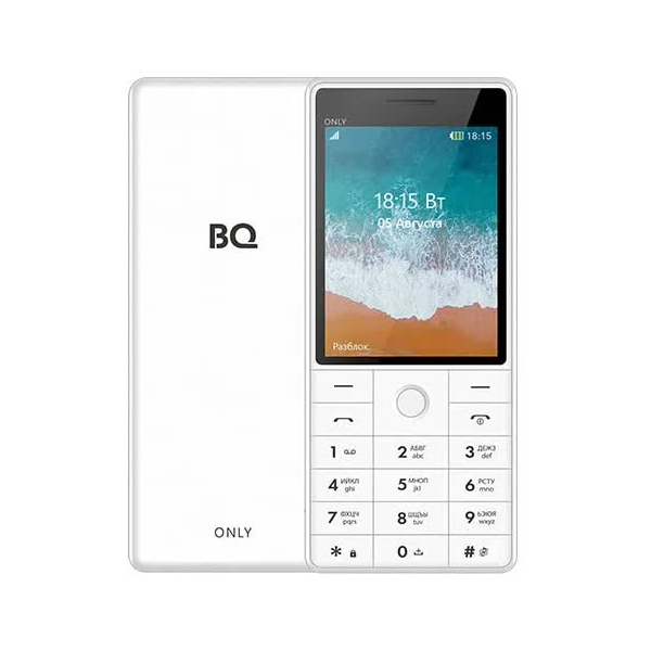 Мобильный телефон BQ 2815 ONLY WHITE (2 SIM), Белый
Мобильный телефон BQ 2815 ONLY WHITE (2 SIM), Белый
