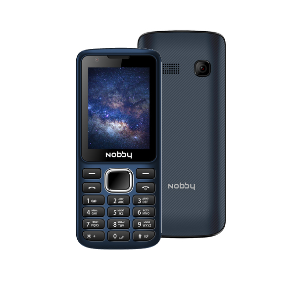 Мобильный телефон Nobby 230 BLUE (2 SIM), Синий
Мобильный телефон Nobby 230 BLUE (2 SIM), Синий