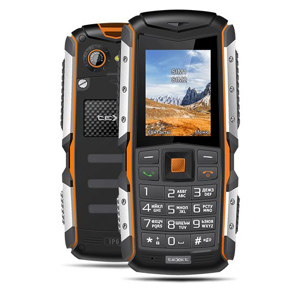 Мобильный телефон teXet TM-513R, Оранжевый;черный
Мобильный телефон teXet TM-513R, Оранжевый;черный