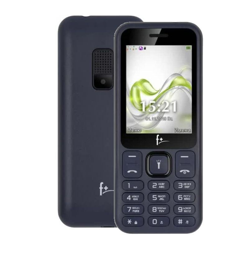 Мобильный телефон F+ F255 Black/Dark Bue, Синий
Мобильный телефон F+ F255 Black/Dark Bue, Синий