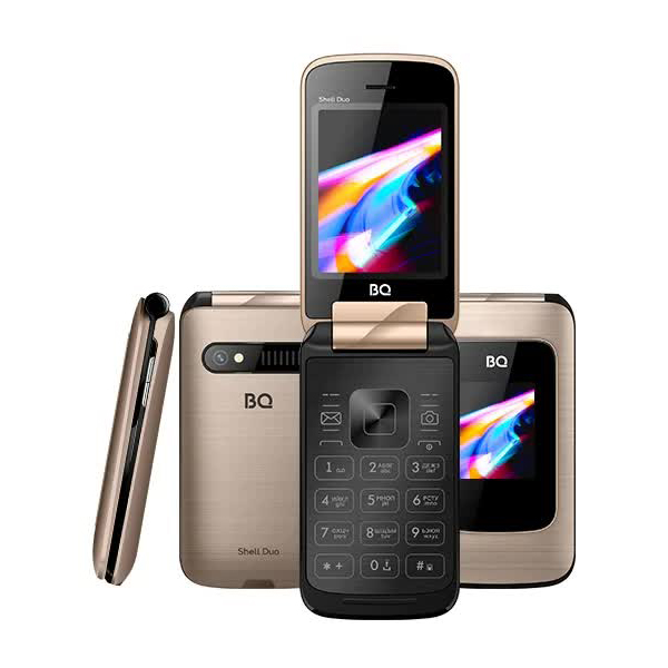 Мобильный телефон BQ 2814 Shell Duo Gold, Золото
Мобильный телефон BQ 2814 Shell Duo Gold, Золото