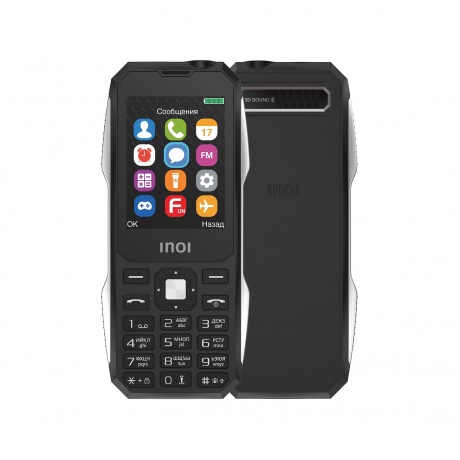 Мобильный телефон INOI 244Z Black, Черный
Мобильный телефон INOI 244Z Black, Черный