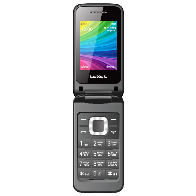 Мобильный телефон teXet TM-204 Anthracite, Серый
Мобильный телефон teXet TM-204 Anthracite, Серый