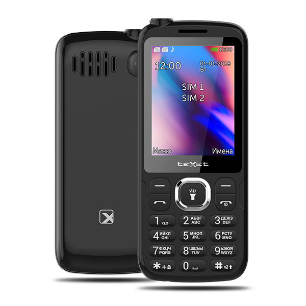 Мобильный телефон teXet TM-D325 Black, Черный
Мобильный телефон teXet TM-D325 Black, Черный