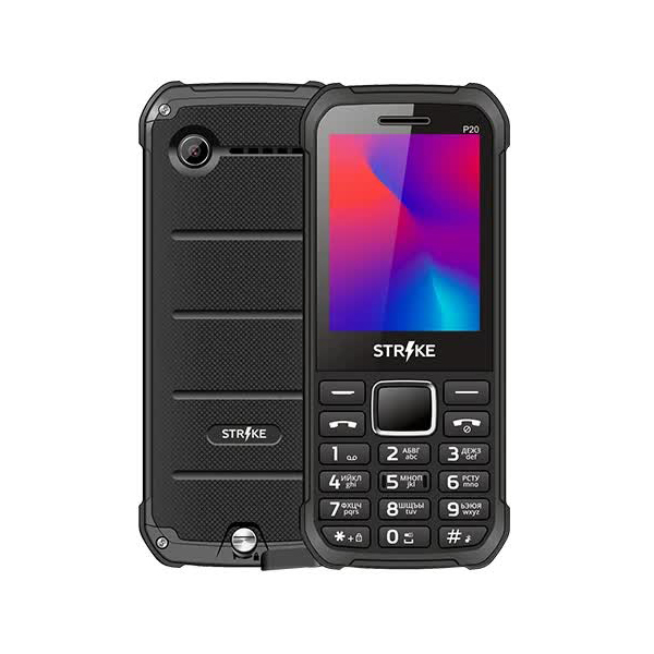 Мобильный телефон Strike P20 Black, Черный
Мобильный телефон Strike P20 Black, Черный