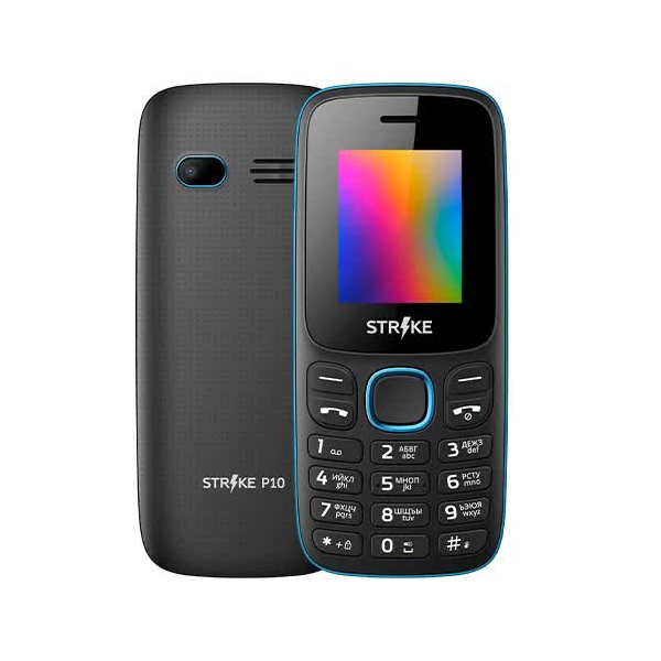 Мобильный телефон Strike P10 Black/Blue, Синий
Мобильный телефон Strike P10 Black/Blue, Синий