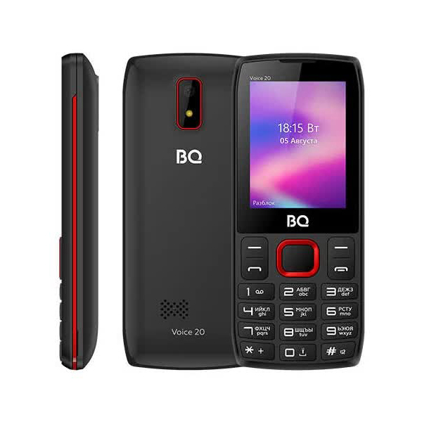 Мобильный телефон BQ 2400L Voice 20 Black/Red, Красный/черный
Мобильный телефон BQ 2400L Voice 20 Black/Red, Красный/черный