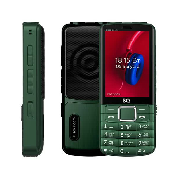 Мобильный телефон BQ 3587 Disco Boom Green, Зеленый
Мобильный телефон BQ 3587 Disco Boom Green, Зеленый
