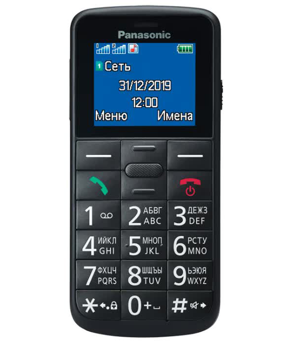 Мобильный телефон Panasonic KX-TU110RU Black, Черный
Мобильный телефон Panasonic KX-TU110RU Black, Черный