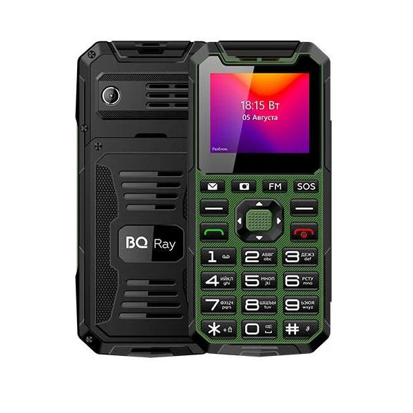 Мобильный телефон BQ 2004 RAY GREEN BLACK (2 SIM), Зеленый/черный
Мобильный телефон BQ 2004 RAY GREEN BLACK (2 SIM), Зеленый/черный