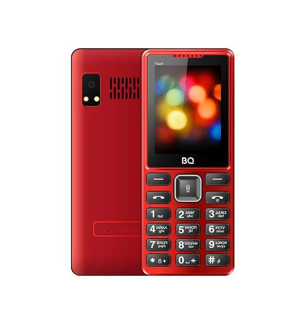 Мобильный телефон BQ 2444 FLASH RED (2 SIM), Красный
Мобильный телефон BQ 2444 FLASH RED (2 SIM), Красный