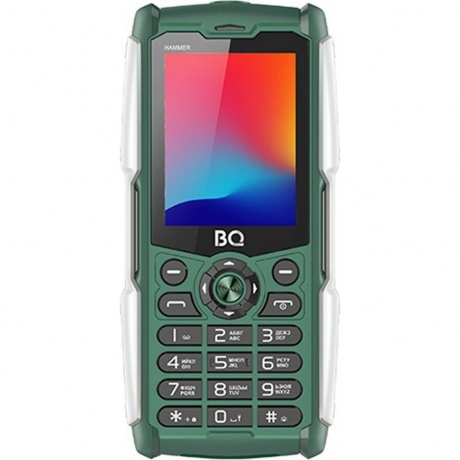 Мобильный телефон BQ 2449 Hammer Green, Зеленый
Мобильный телефон BQ 2449 Hammer Green, Зеленый