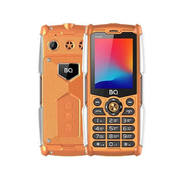 Мобильный телефон BQ 2449 HAMMER ORANGE (2 SIM), Оранжевый/черный
Мобильный телефон BQ 2449 HAMMER ORANGE (2 SIM), Оранжевый/черный