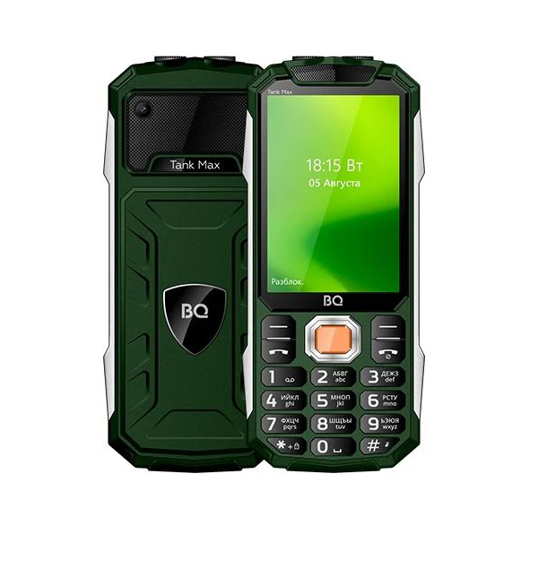 Мобильный телефон BQ 3586 Tank Max Green, Зеленый
Мобильный телефон BQ 3586 Tank Max Green, Зеленый