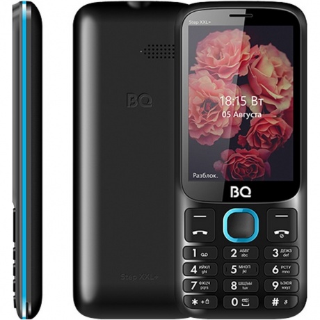 Мобильный телефон BQ 3590 Step XXL+ Black/Blue, Синий;черный
Мобильный телефон BQ 3590 Step XXL+ Black/Blue, Синий;черный