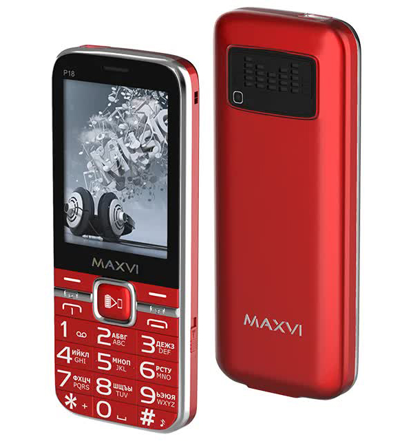 Мобильный телефон MAXVI P18 RED (3 SIM, Красный
Мобильный телефон MAXVI P18 RED (3 SIM, Красный