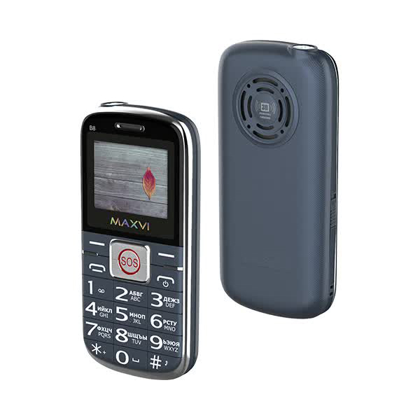 Мобильный телефон MAXVI B8 MARENGO, Маренго
Мобильный телефон MAXVI B8 MARENGO, Маренго