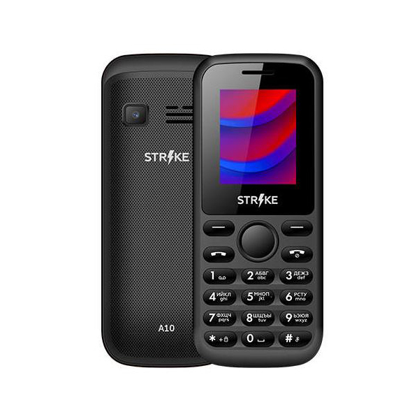 Мобильный телефон STRIKE A10 BLACK, Черный
Мобильный телефон STRIKE A10 BLACK, Черный