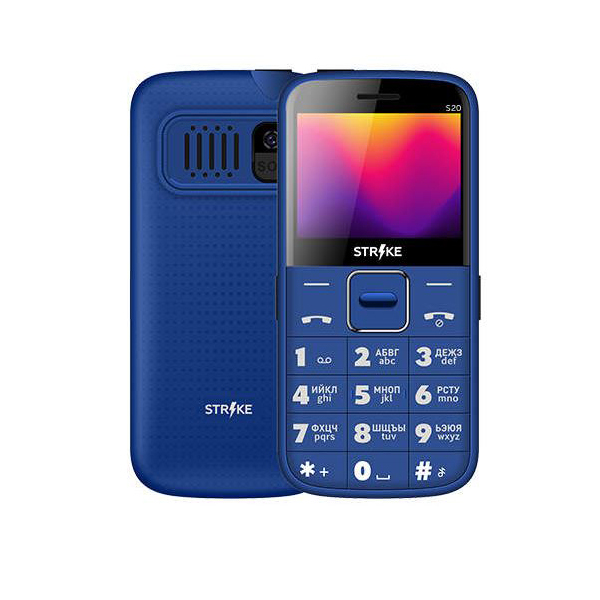 Мобильный телефон STRIKE S20 BLUE, Синий
Мобильный телефон STRIKE S20 BLUE, Синий