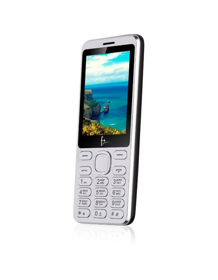 Мобильный телефон F+ S286 SILVER, Серебро
Мобильный телефон F+ S286 SILVER, Серебро