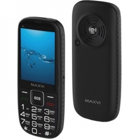 Мобильный телефон MAXVI B9 Black, Черный
Мобильный телефон MAXVI B9 Black, Черный