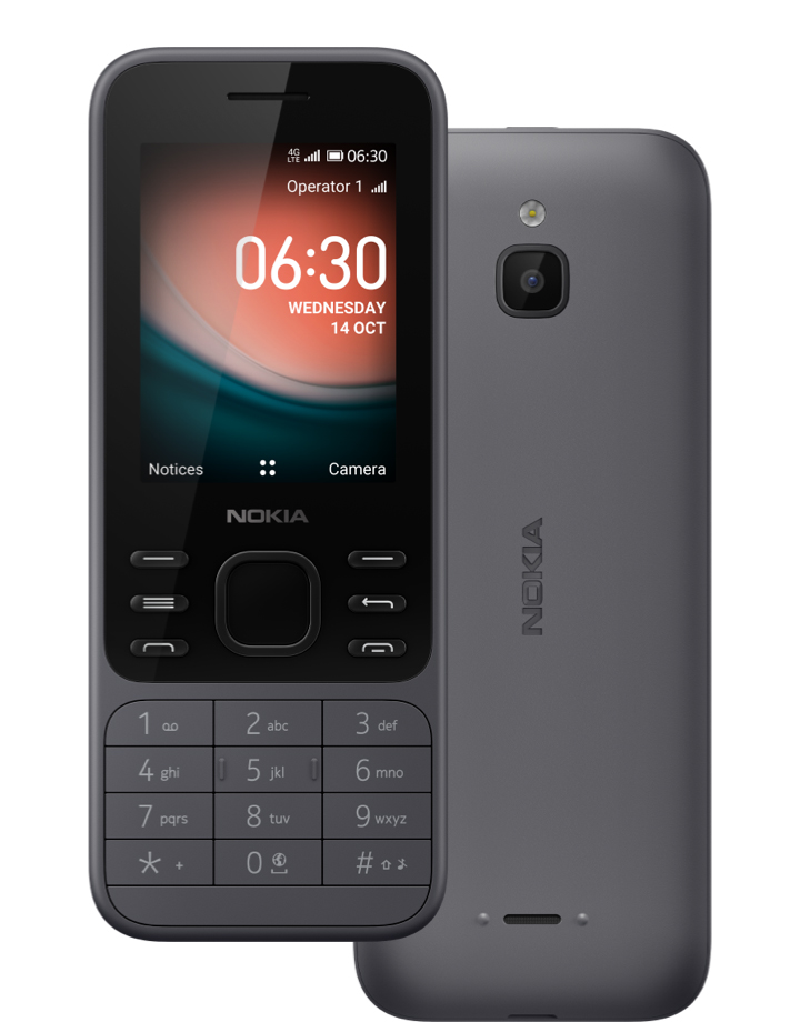 Мобильный телефон Nokia 6300 4G DS Charcoal, Темно-серый
Мобильный телефон Nokia 6300 4G DS Charcoal, Темно-серый