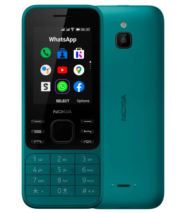 Мобильный телефон Nokia 6300 4G DS Cyan, Зеленый
Мобильный телефон Nokia 6300 4G DS Cyan, Зеленый