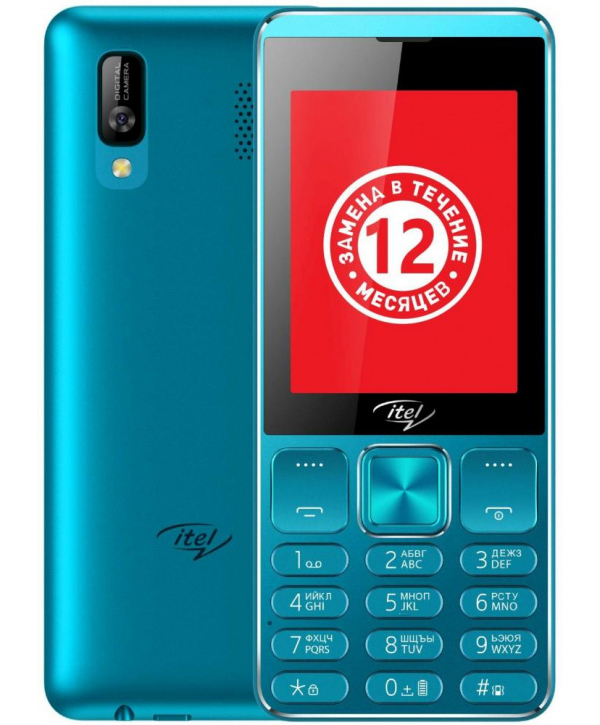 Мобильный телефон Itel it6320 Blue, Голубой 
Мобильный телефон Itel it6320 Blue, Голубой