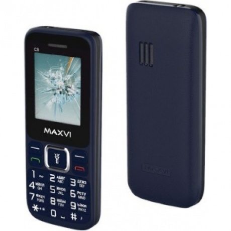 Мобильный телефон MAXVI C3I MARENGO, Синий
Мобильный телефон MAXVI C3I MARENGO, Синий