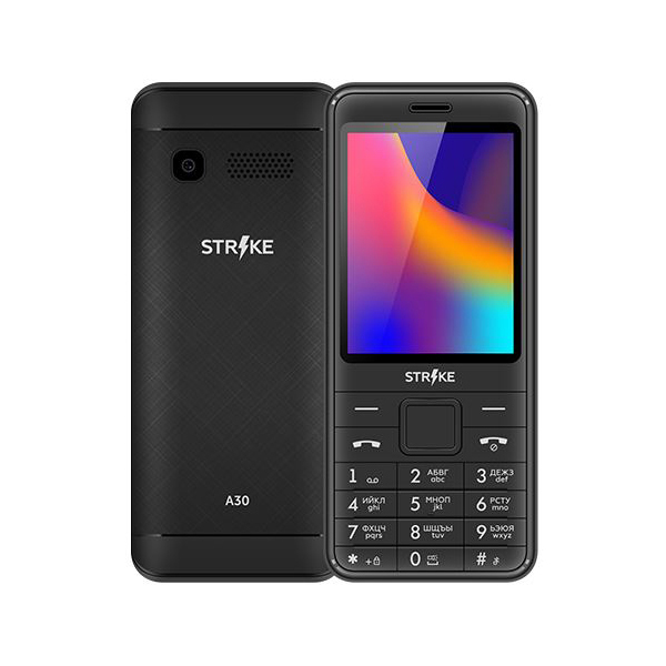 Мобильный телефон STRIKE A30 DEEP BLACK, Черный
Мобильный телефон STRIKE A30 DEEP BLACK, Черный